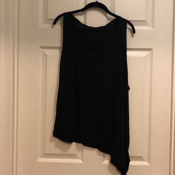 All Saints Tops - All Saints Sleeveless Asymmetric Top